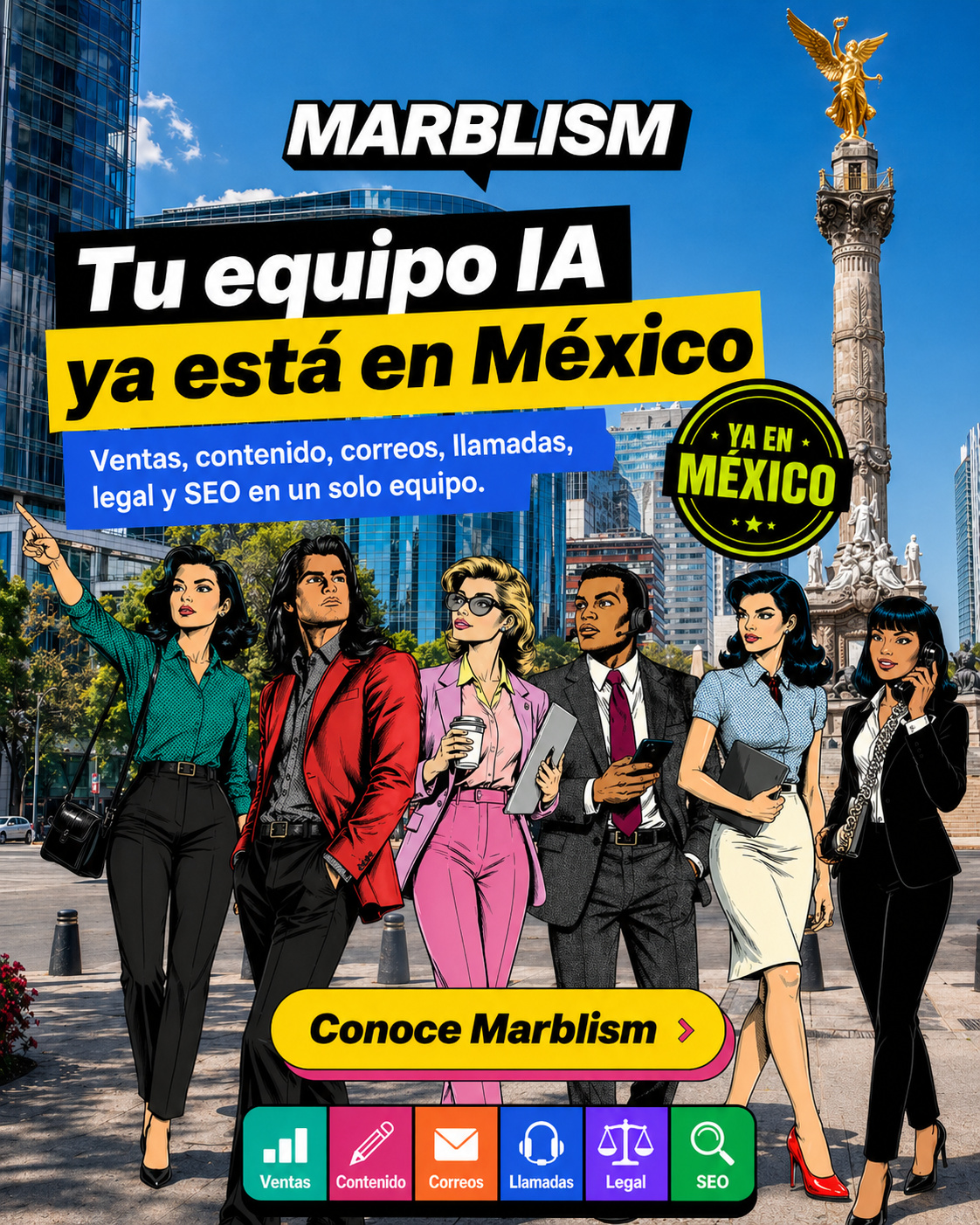 Marblism Facebook ad
