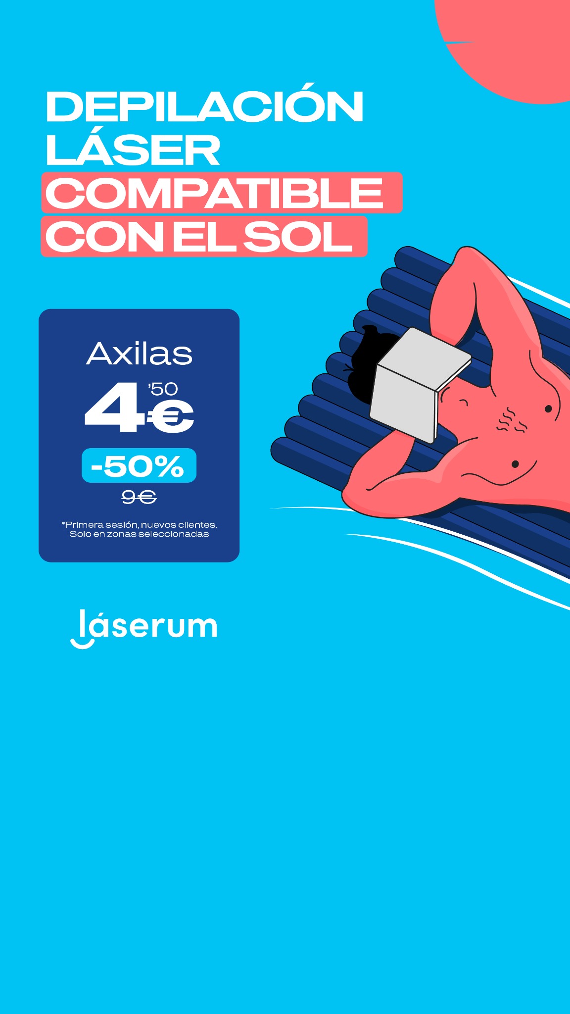 Láserum Facebook ad from Aug 3, 2026