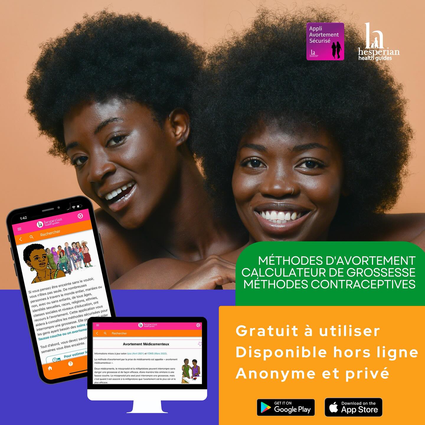 Hesperian Apps - Santé Reproductive Facebook ad