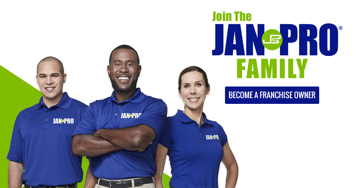 Jan-Pro of the Western Carolinas Facebook ad: Become a Jan-Pro Franchise Owner!