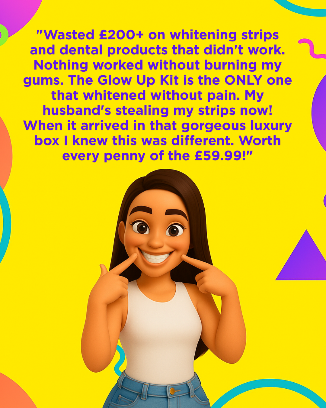 Icy Bear Dental Facebook ad