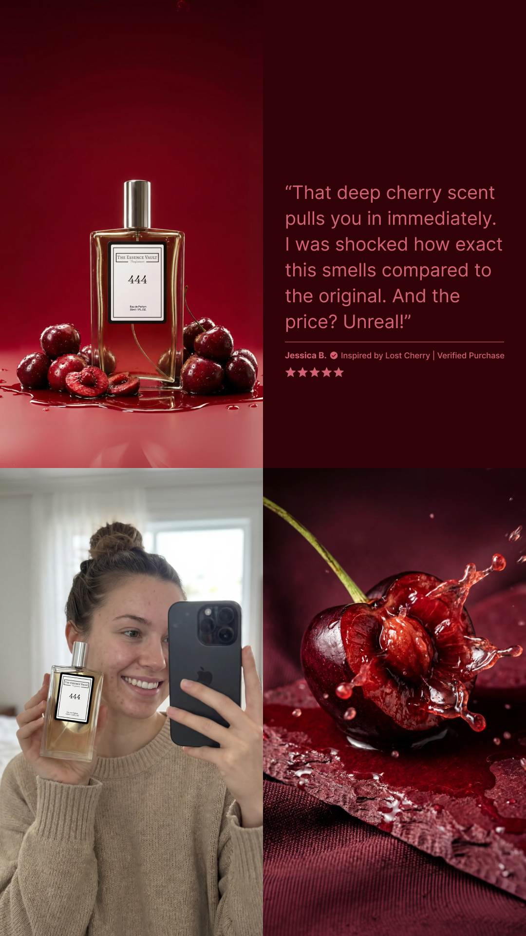 The Essence Vault Facebook ad