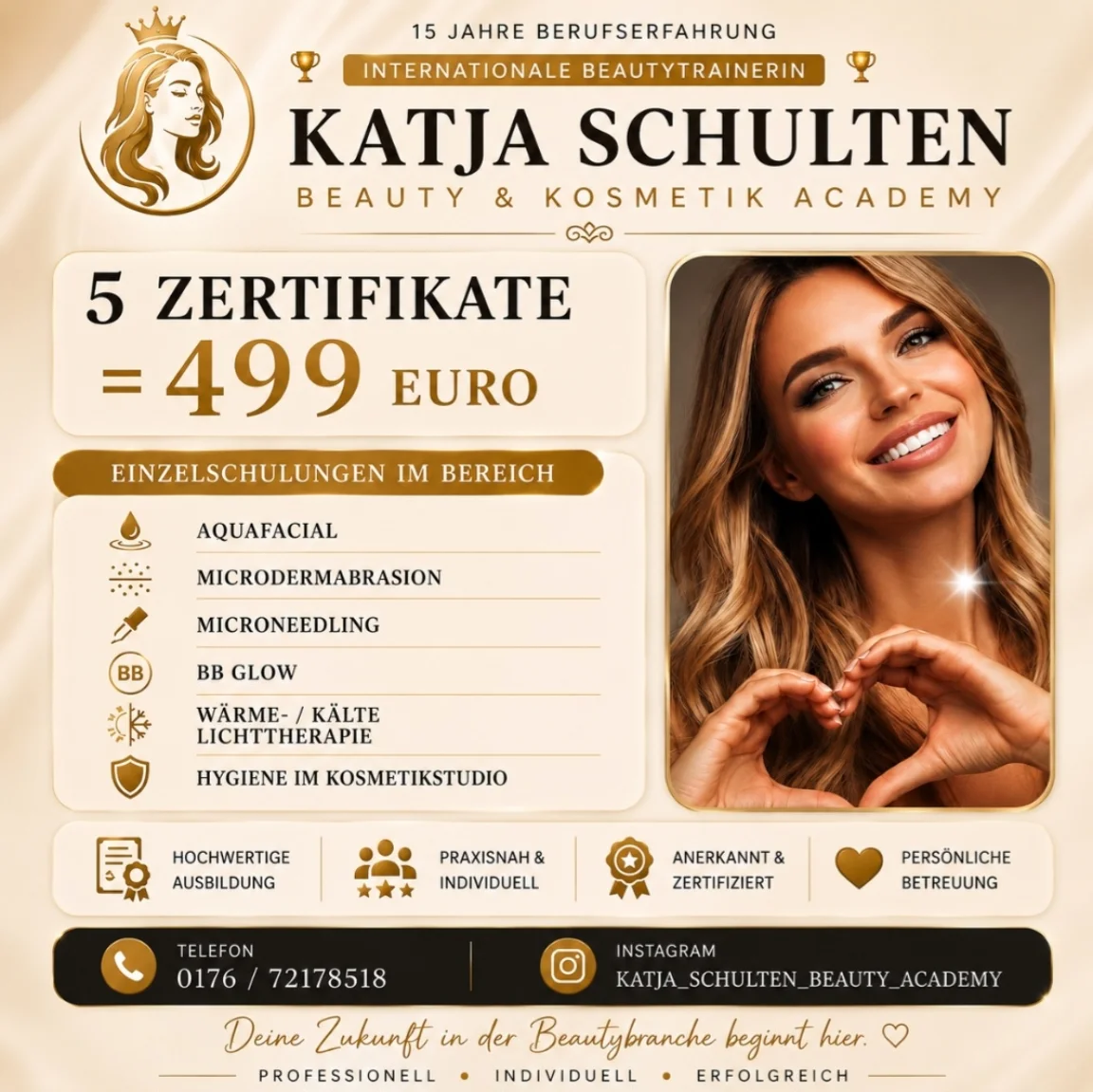 katja_schulten_beauty_academy Facebook ad: Hallo und - lich Willkommen bei Katja Schulten…