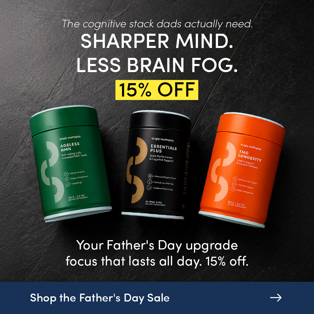 Simply Nootropics Facebook ad