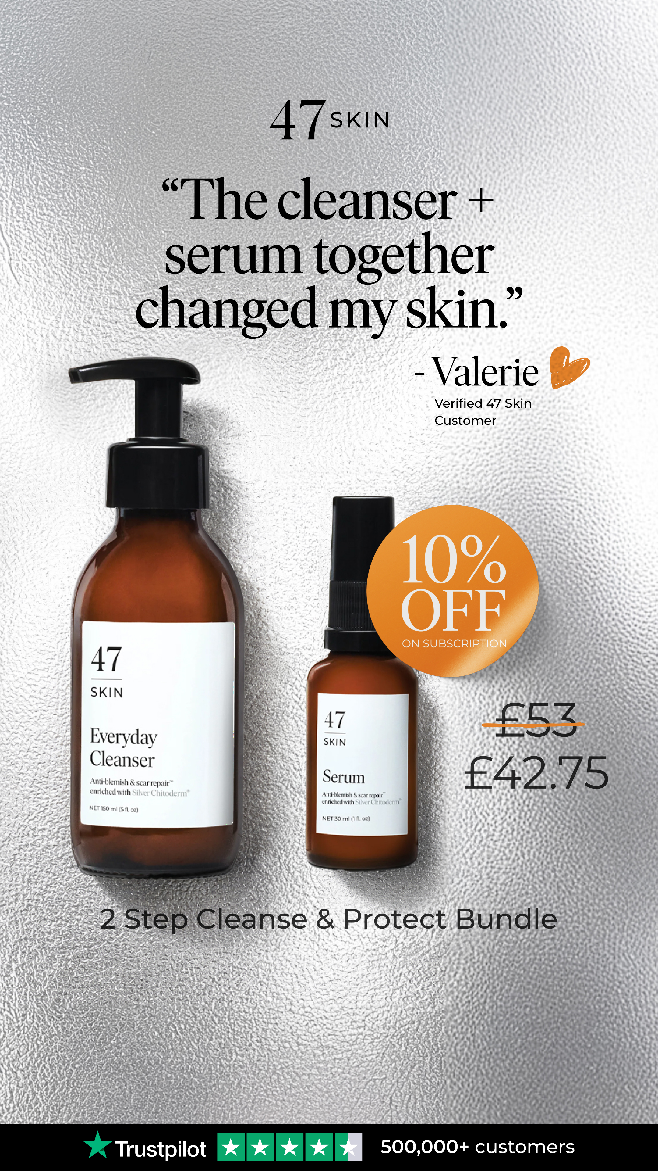 47Skin Facebook ad