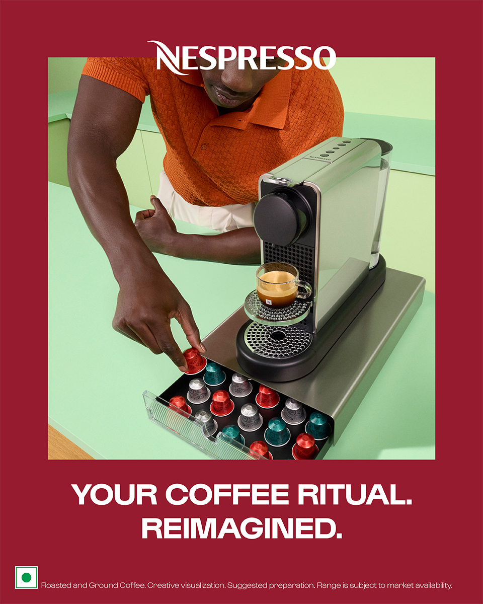 Nespresso Facebook ad: Every Coffee. A New World