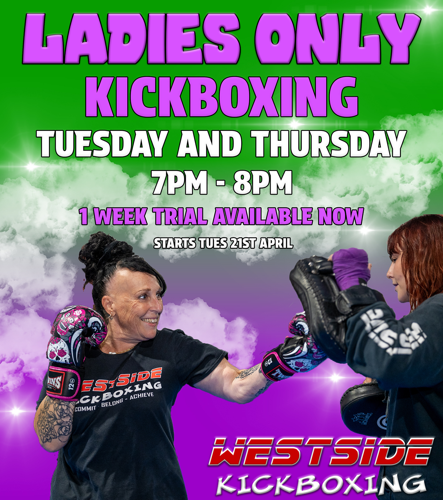 Westside Kickboxing Facebook ad