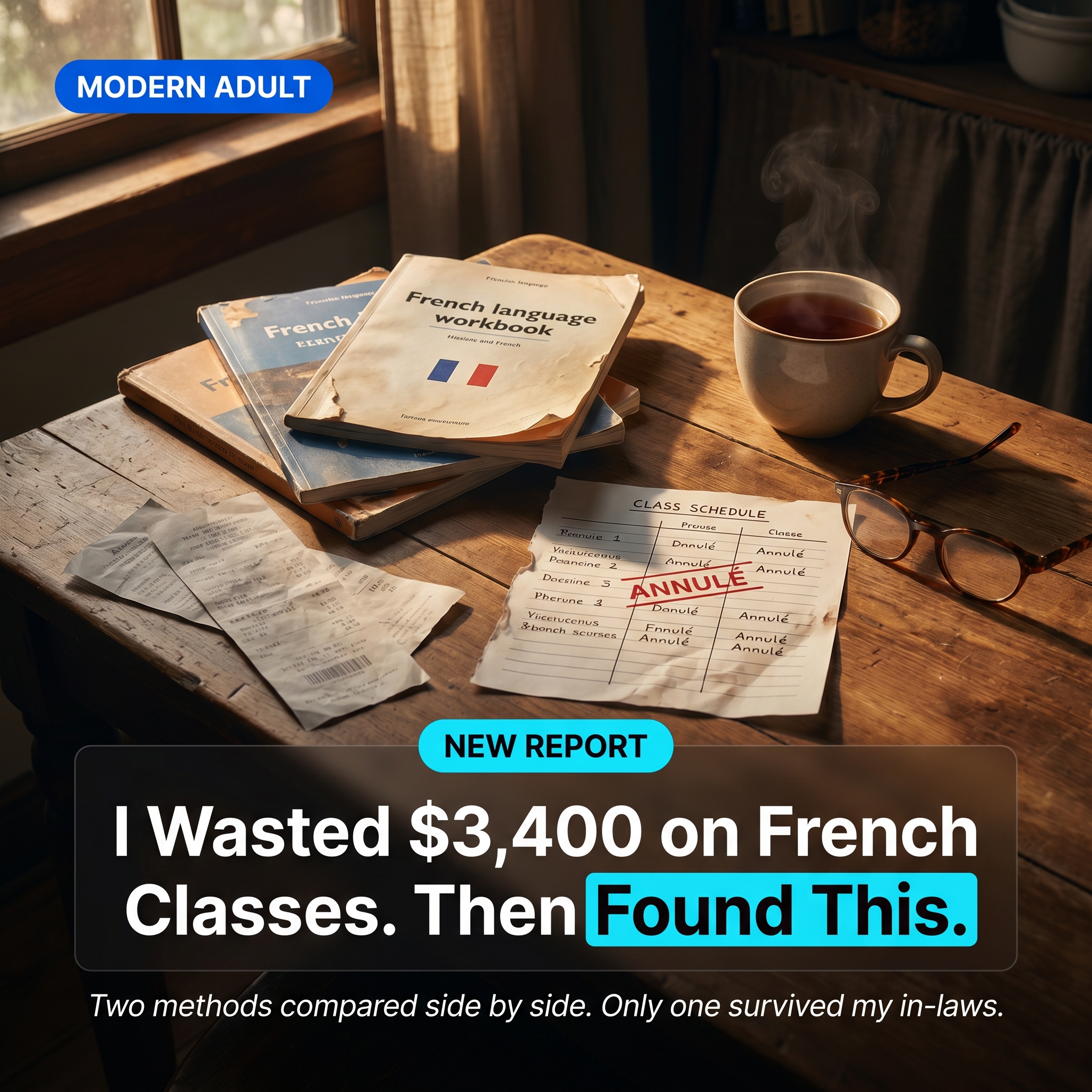 Huha Bele Facebook ad: i burned $3,400 trying to learn french