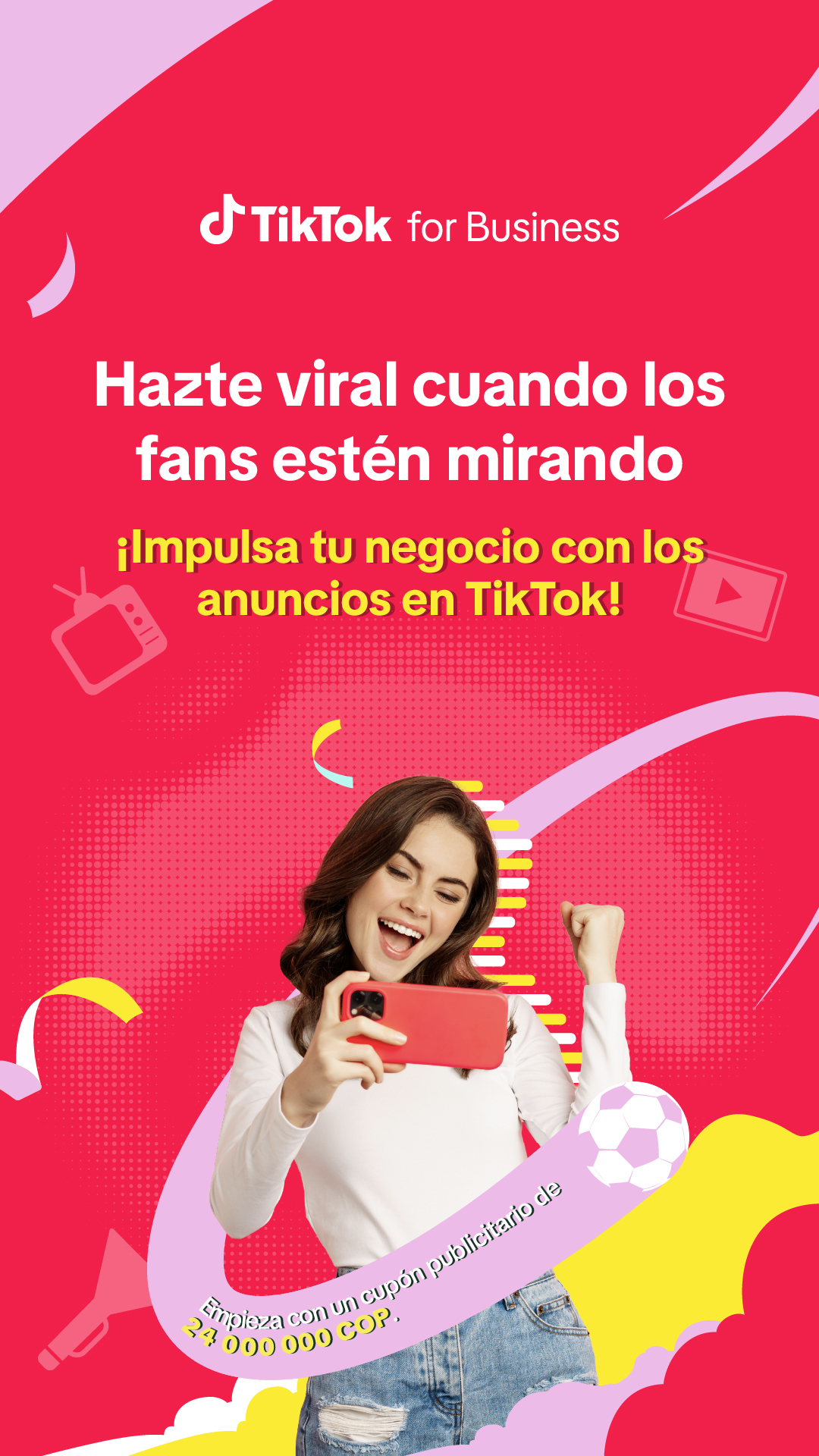 TikTok For Business Facebook ad