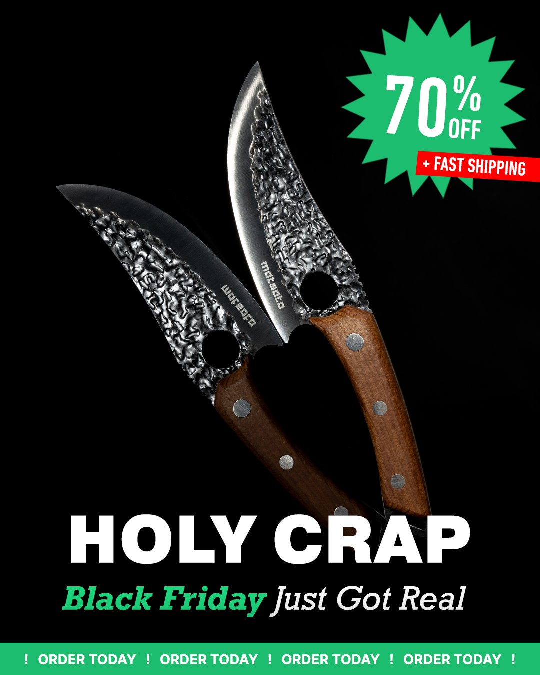 Black Friday Facebook ad: Black Friday Deal: 70% OFF