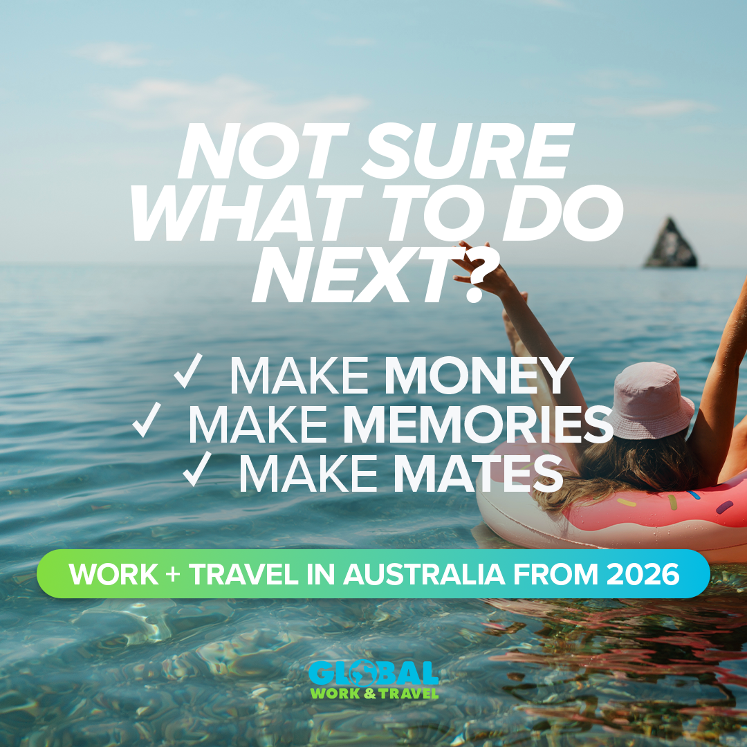 Global Work & Travel Facebook ad