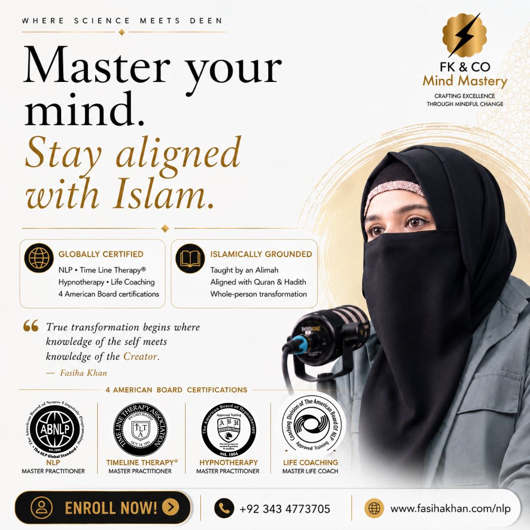 Fasiha Khan & Company - Mind Mastery Facebook ad: Master Your Mind.
