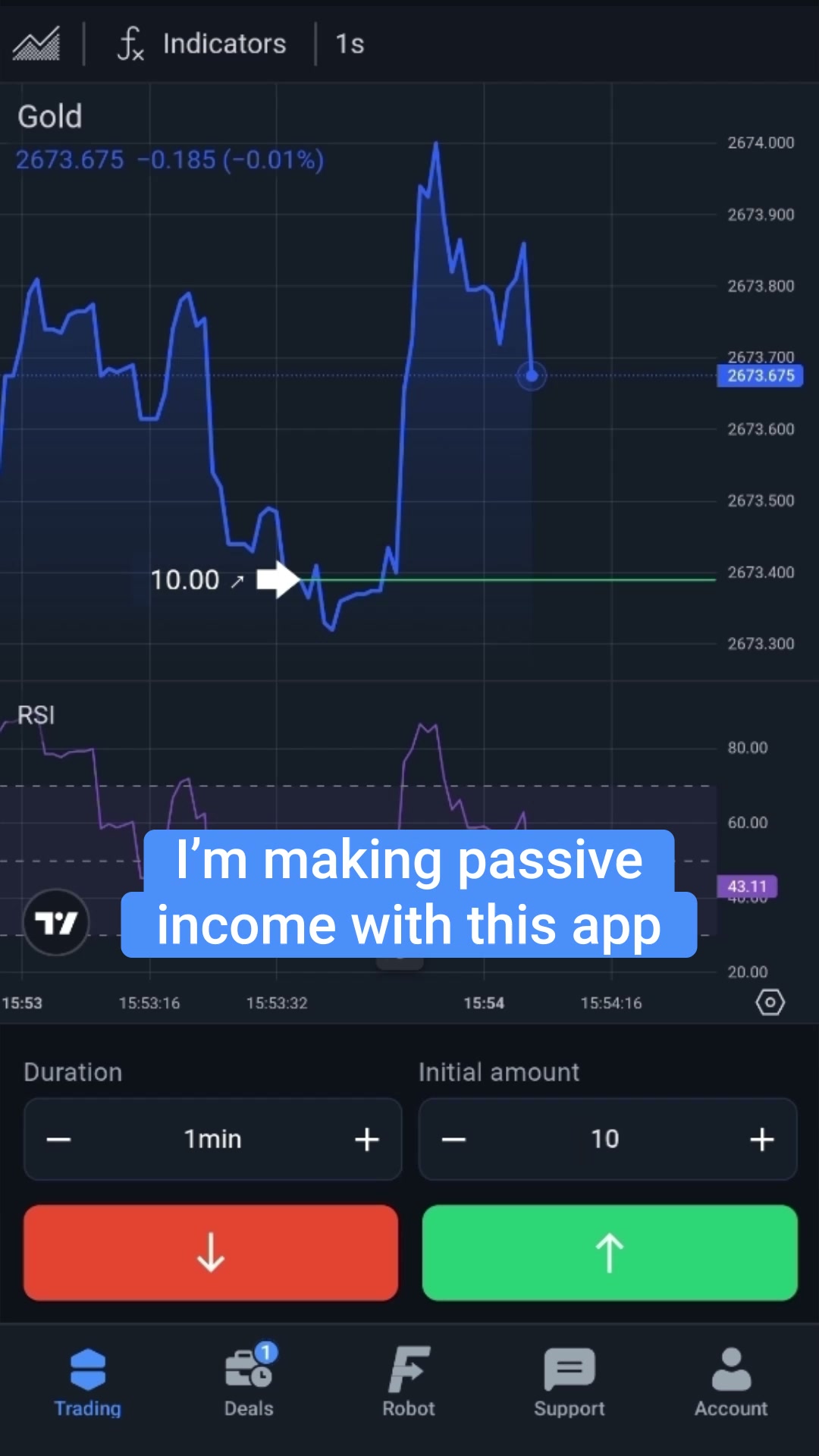 Tmatix Global Facebook ad: Flex Matix - Trading Bot