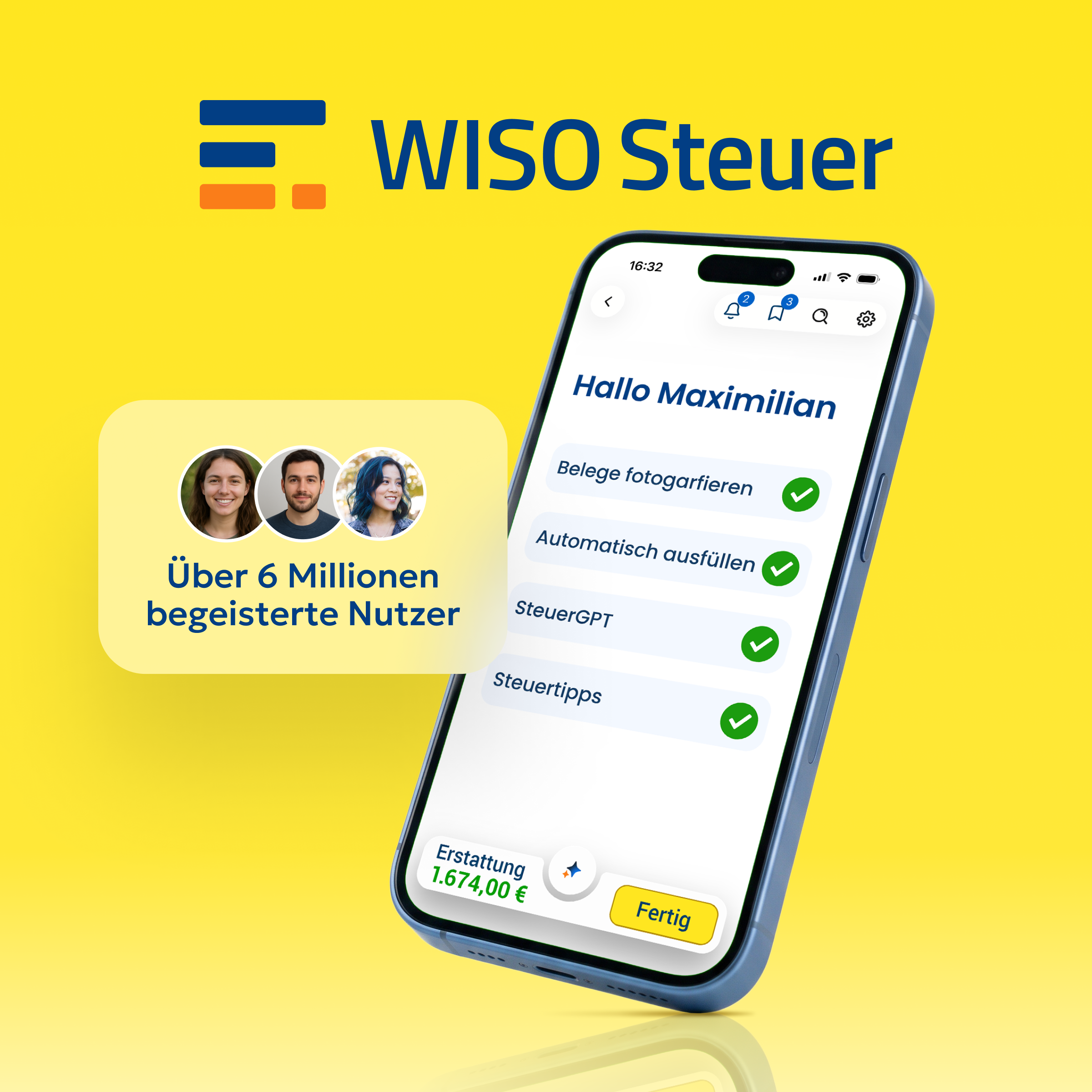 WISO Steuer Facebook ad
