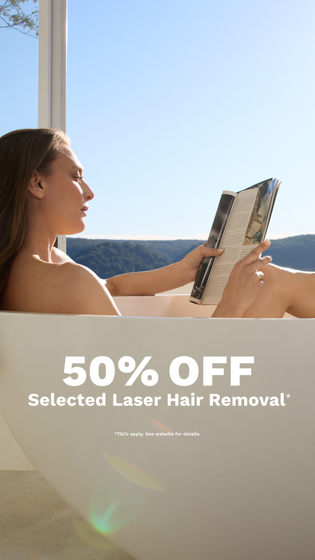 Laser Clinics Australia Facebook ad