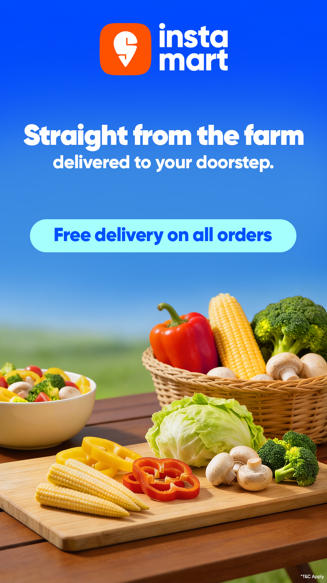 Swiggy Instamart Facebook ad