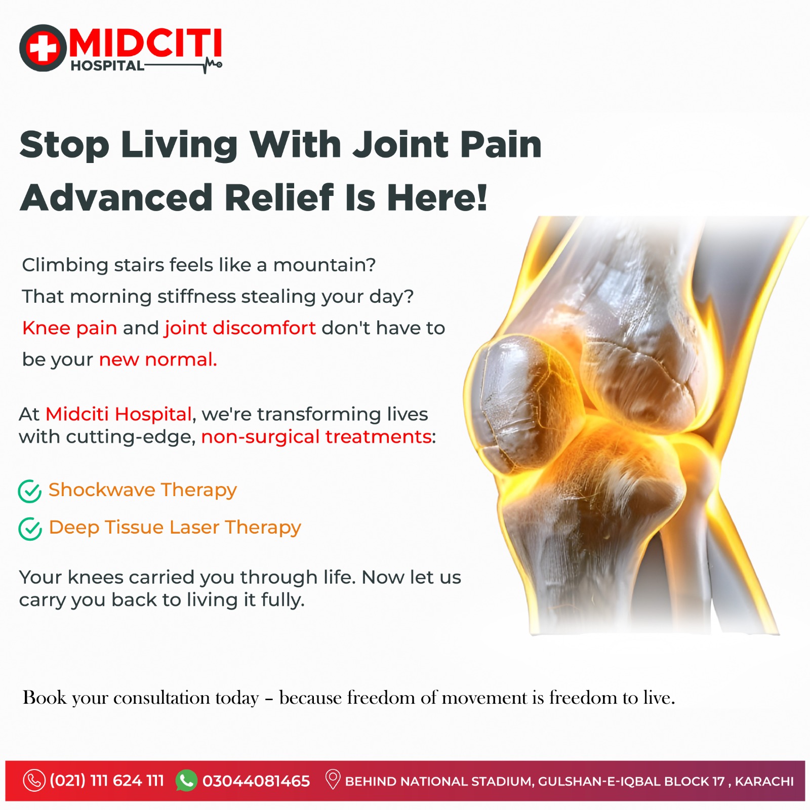 Midciti Hospital Facebook ad