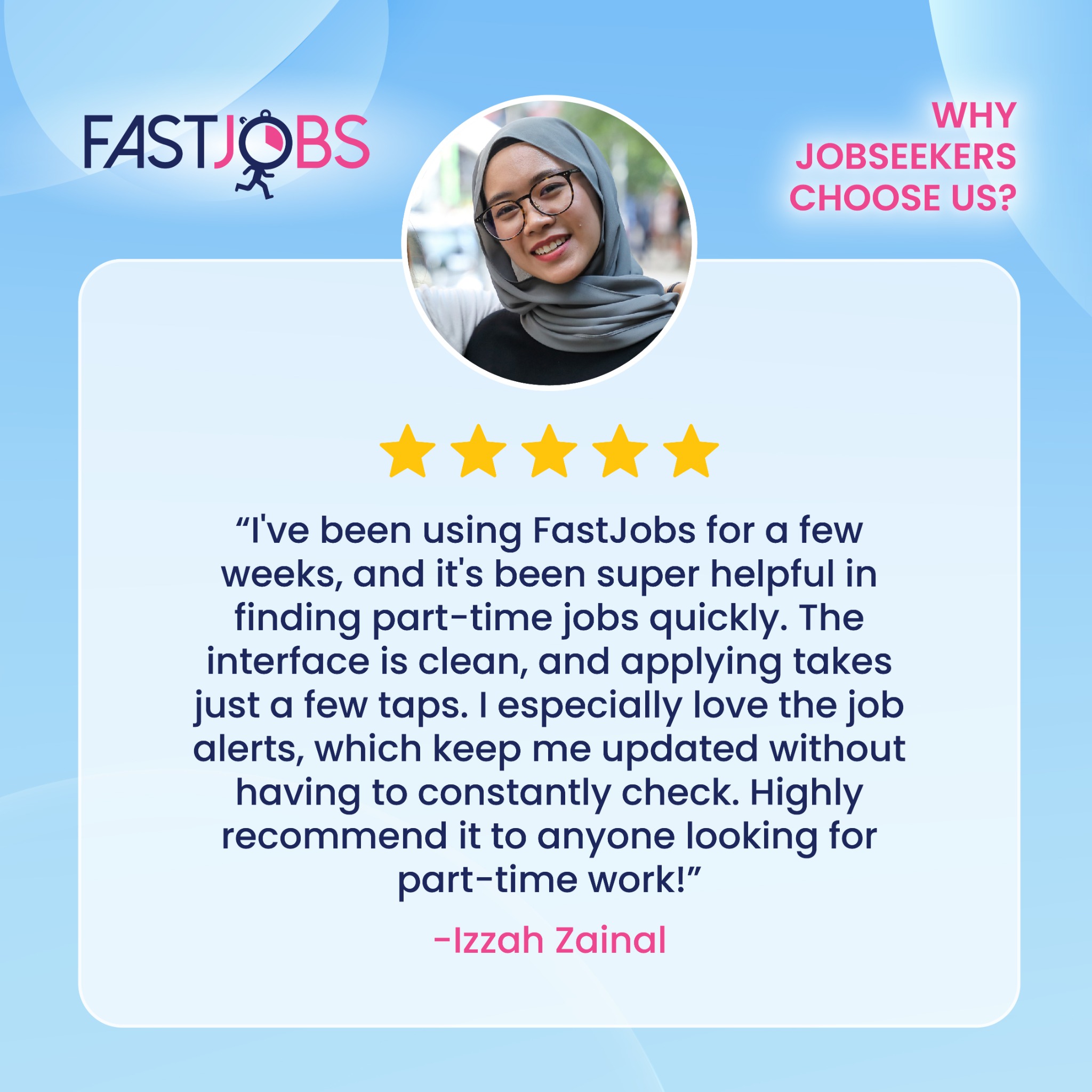 FastJobs Facebook ad