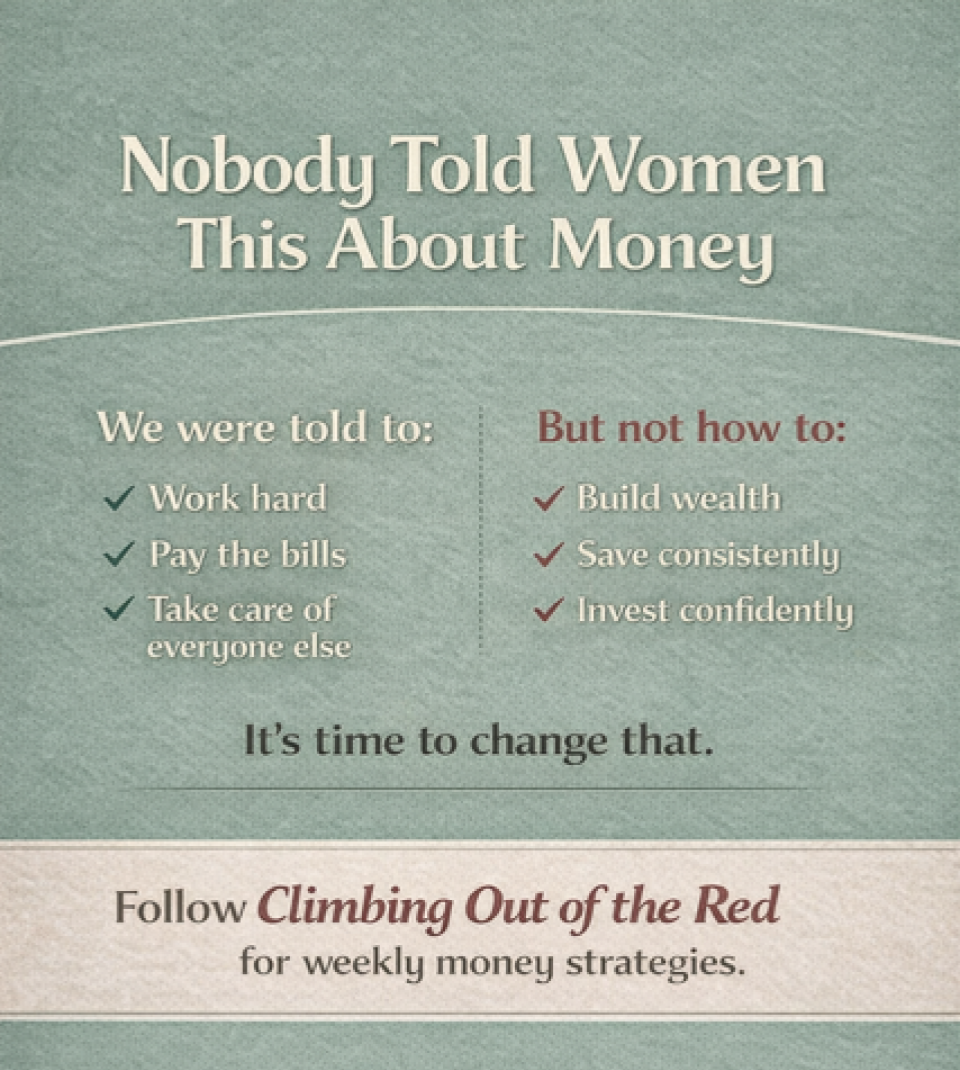 Climbing Out of the Red Facebook ad from Mar 9, 2026