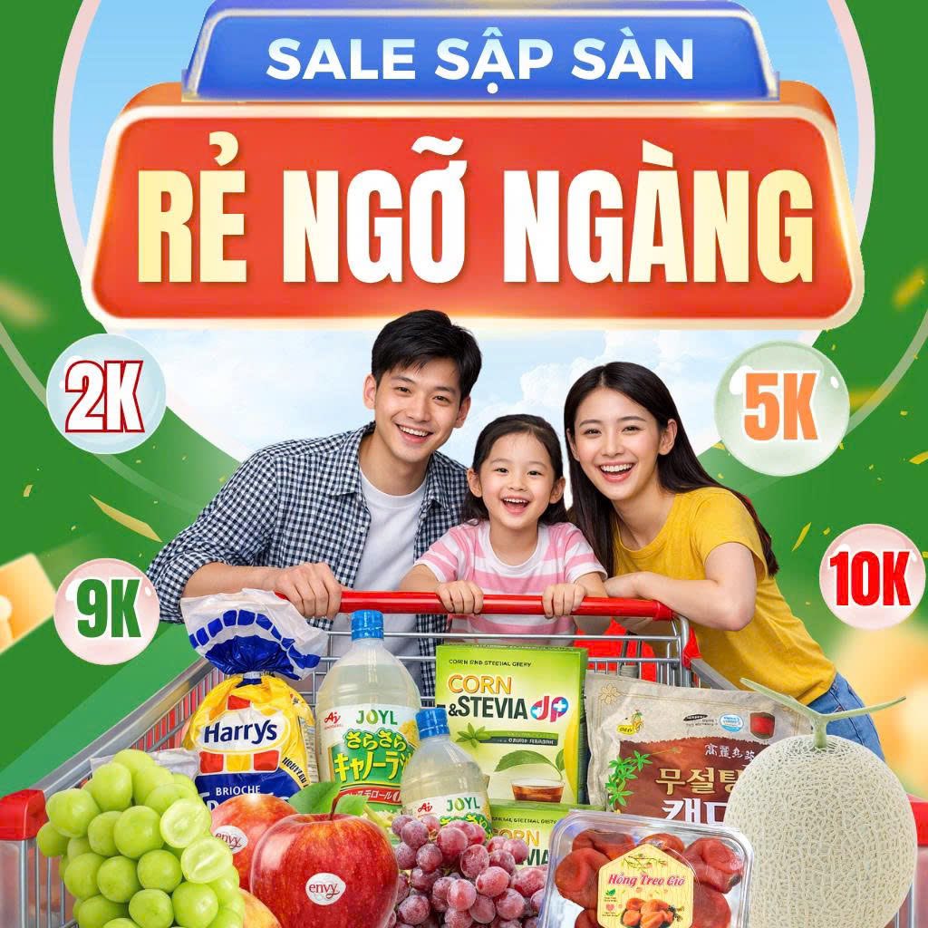 Siêu thị Luxy-sieuthiluxy.vn Facebook ad: VẠN DEAL NGON - RẺ NGỠ NGÀNG!