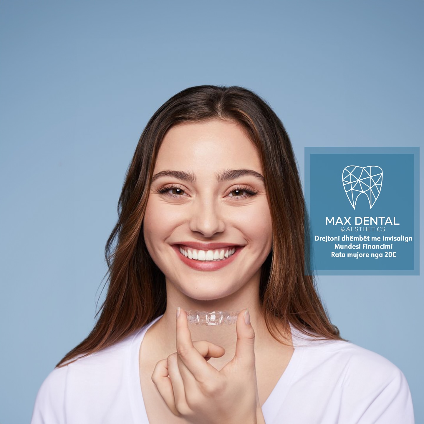 Max Dental & Aesthetics Facebook ad: Drejto dhëmbët dhe buzëqesh me vetëbesim!