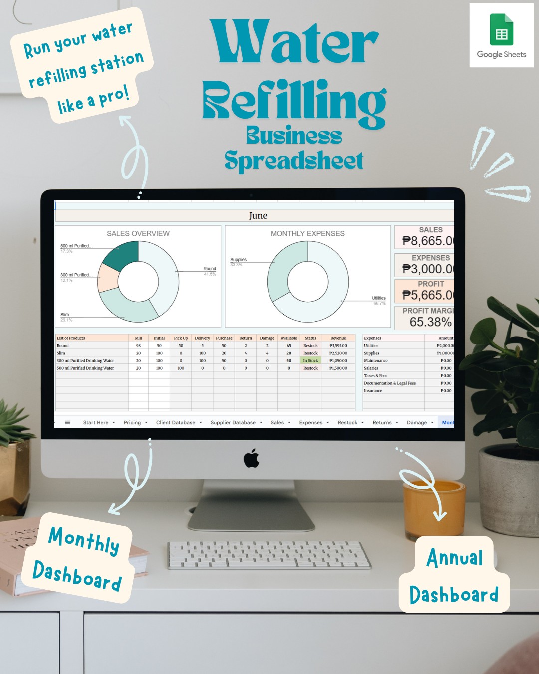 Corporate Gurly Spreadsheet Facebook ad
