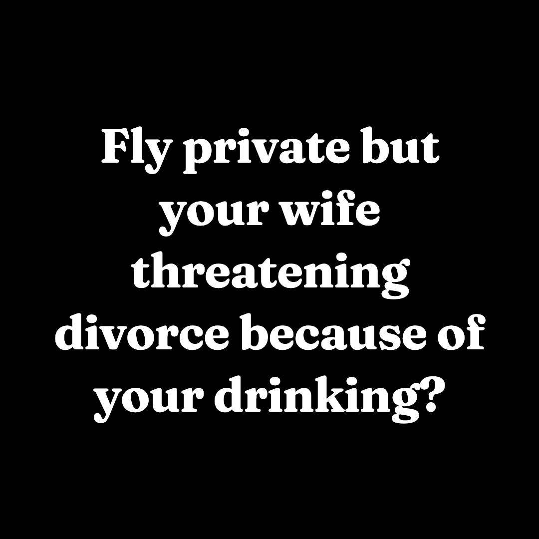 Alcohol Free Lifestyle Facebook ad: 98% Effective Stop Drinking Program for CEO's and Executives
