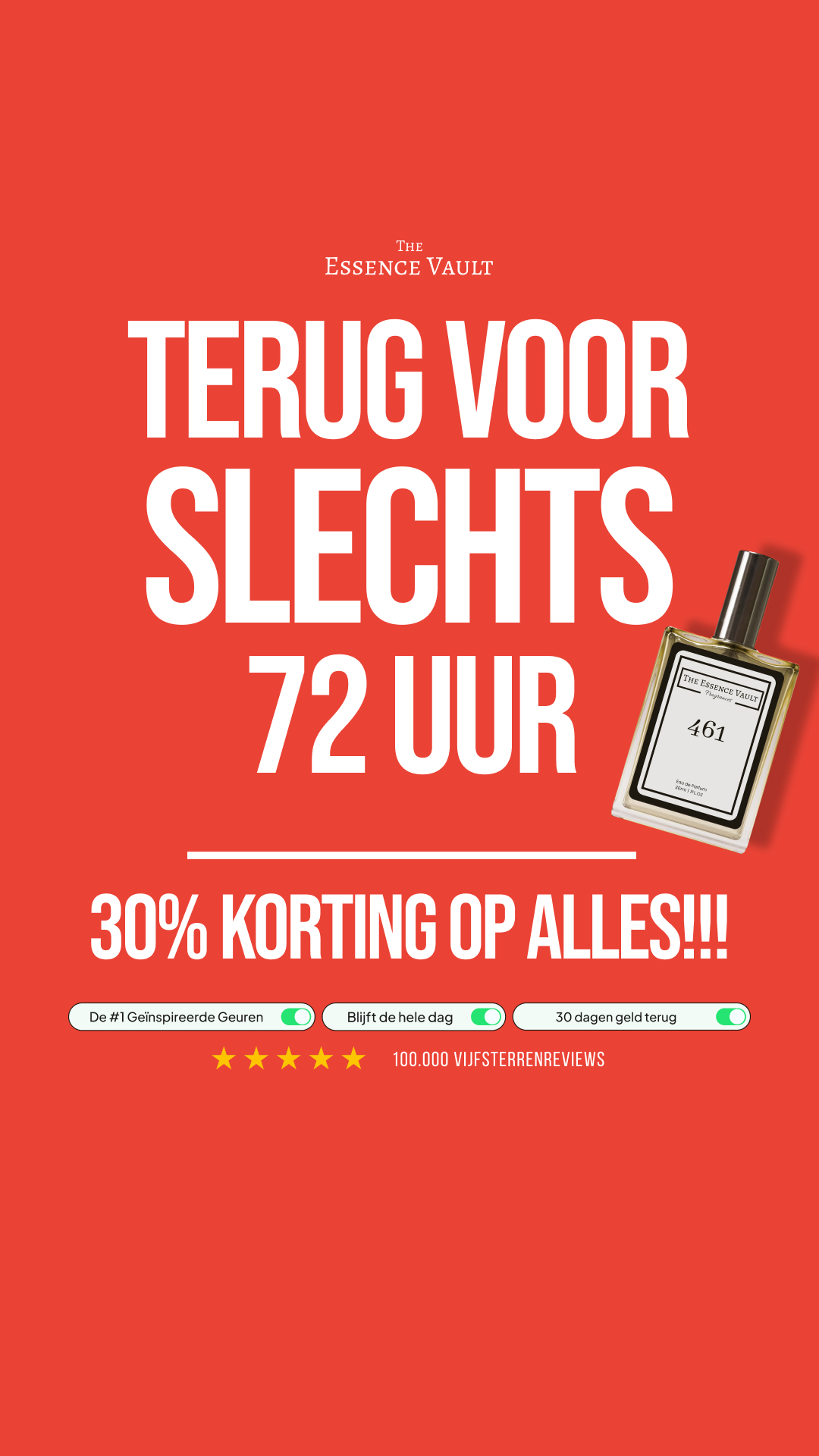 The Essence Vault Facebook ad