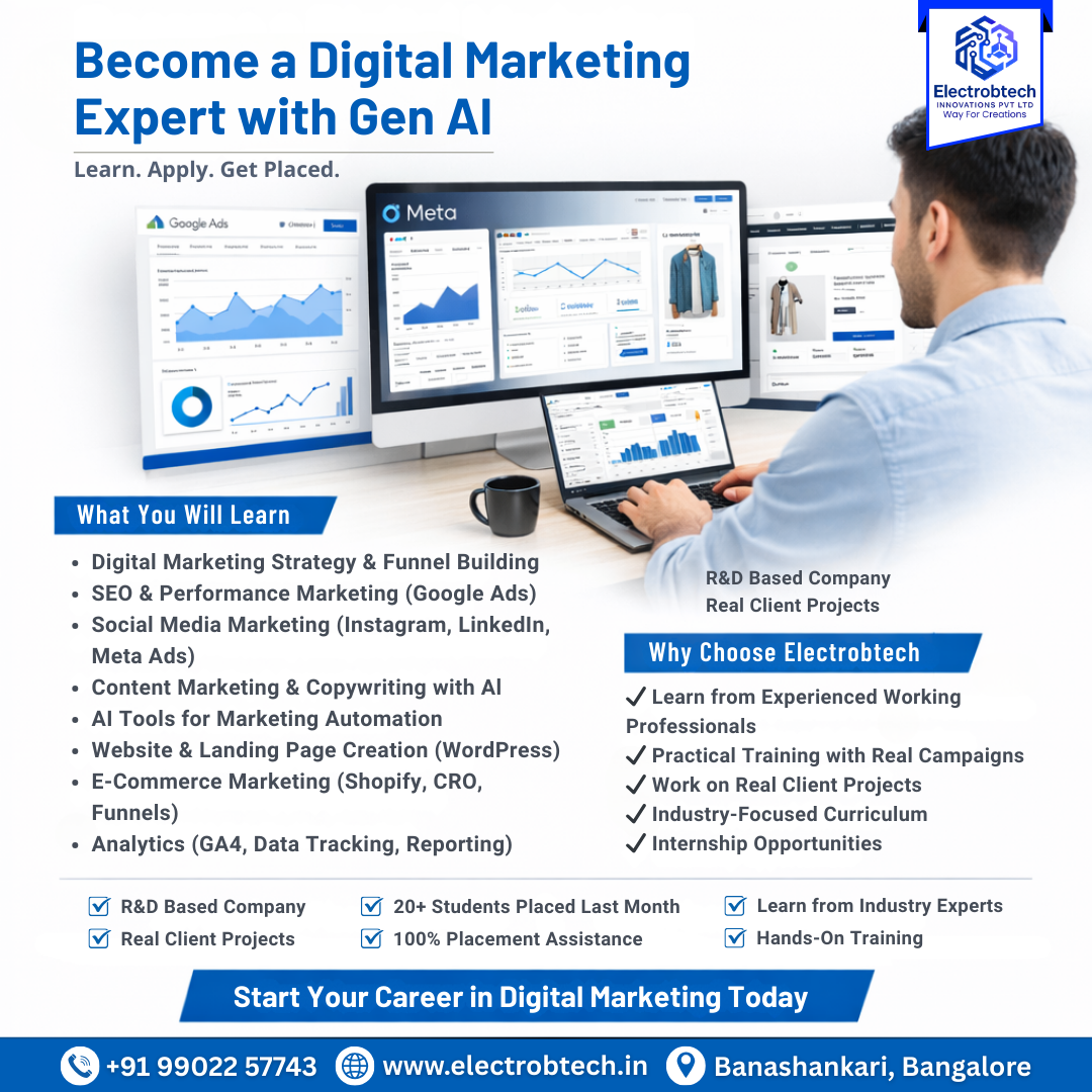 Electrobtech Innovations  Facebook ad