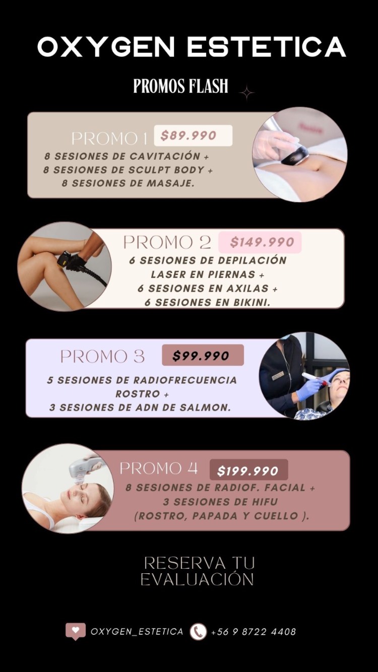 Oxygen Estética Facebook ad