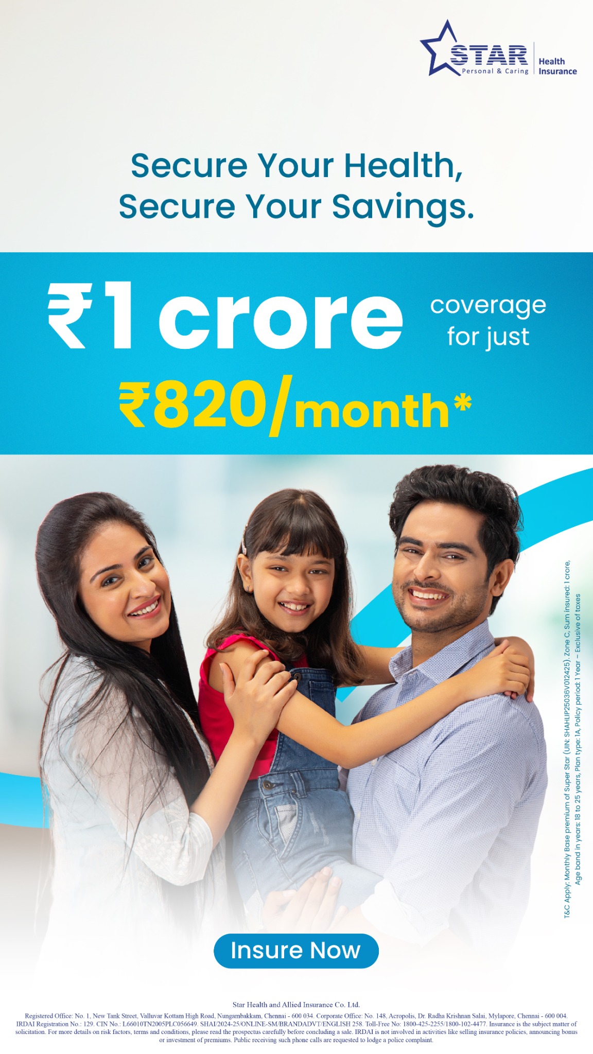 Star Health And Allied Insurance Facebook ad