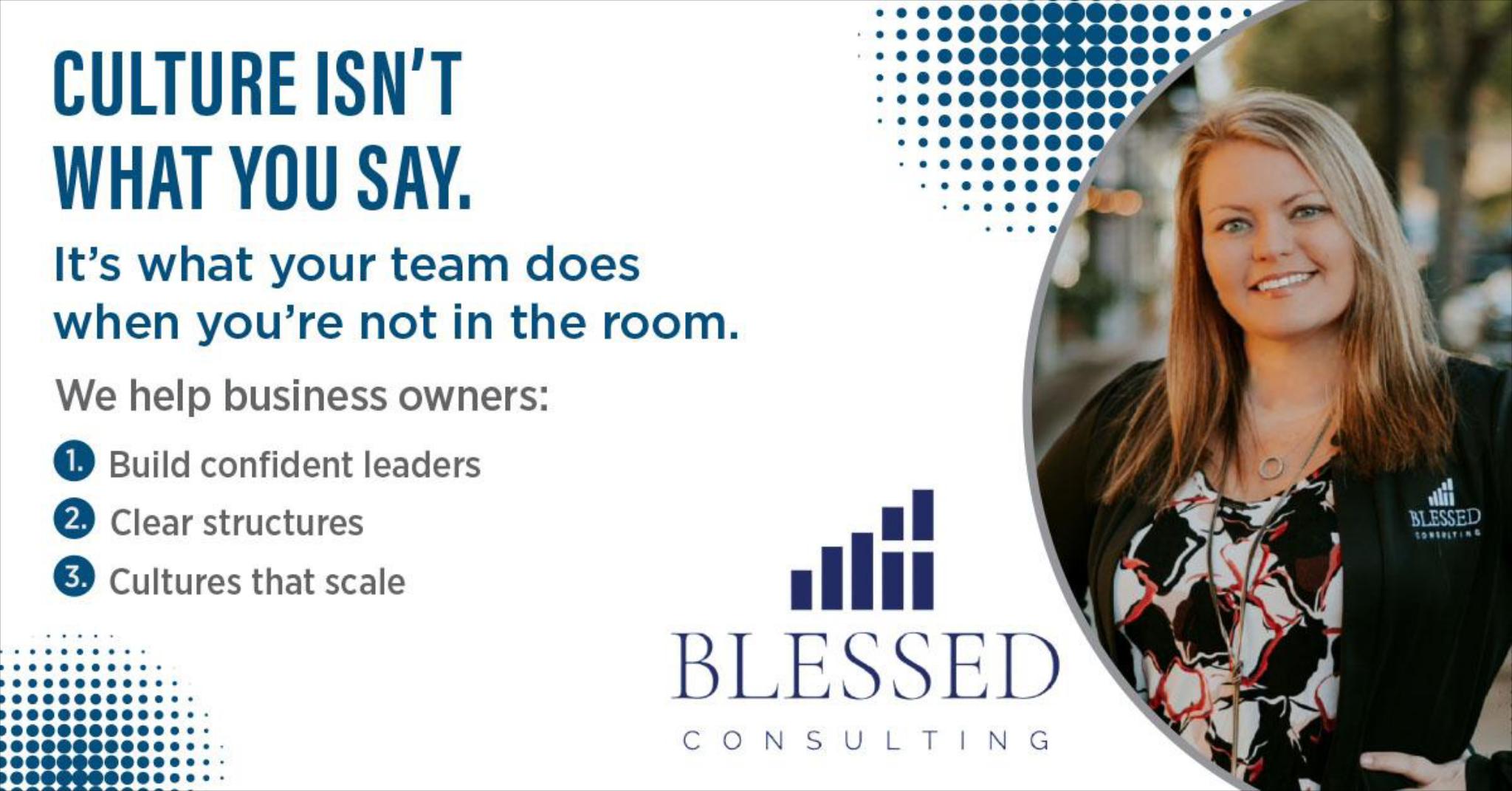 Blessed Consulting Facebook ad