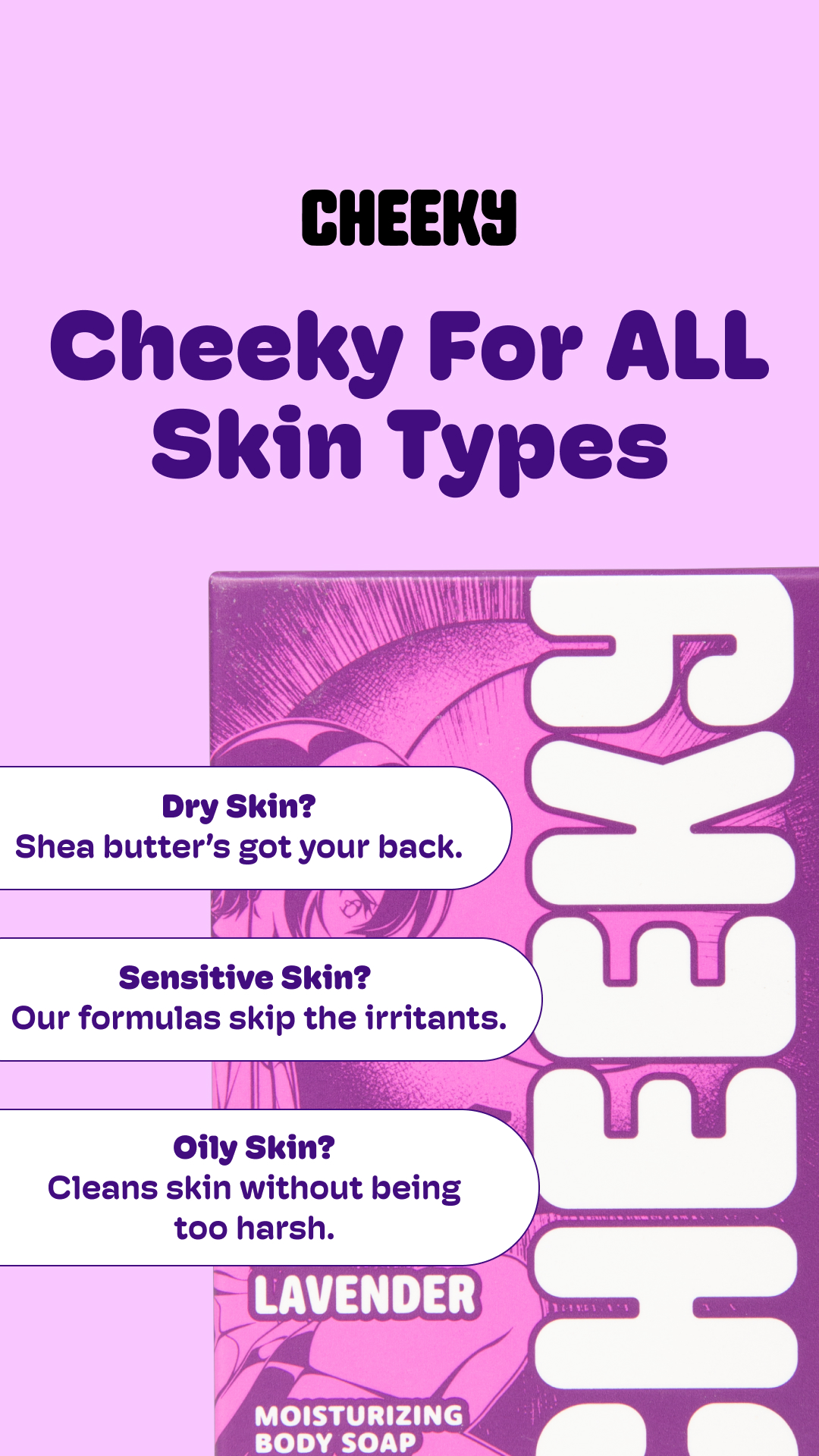 Cheeky Soap Facebook ad