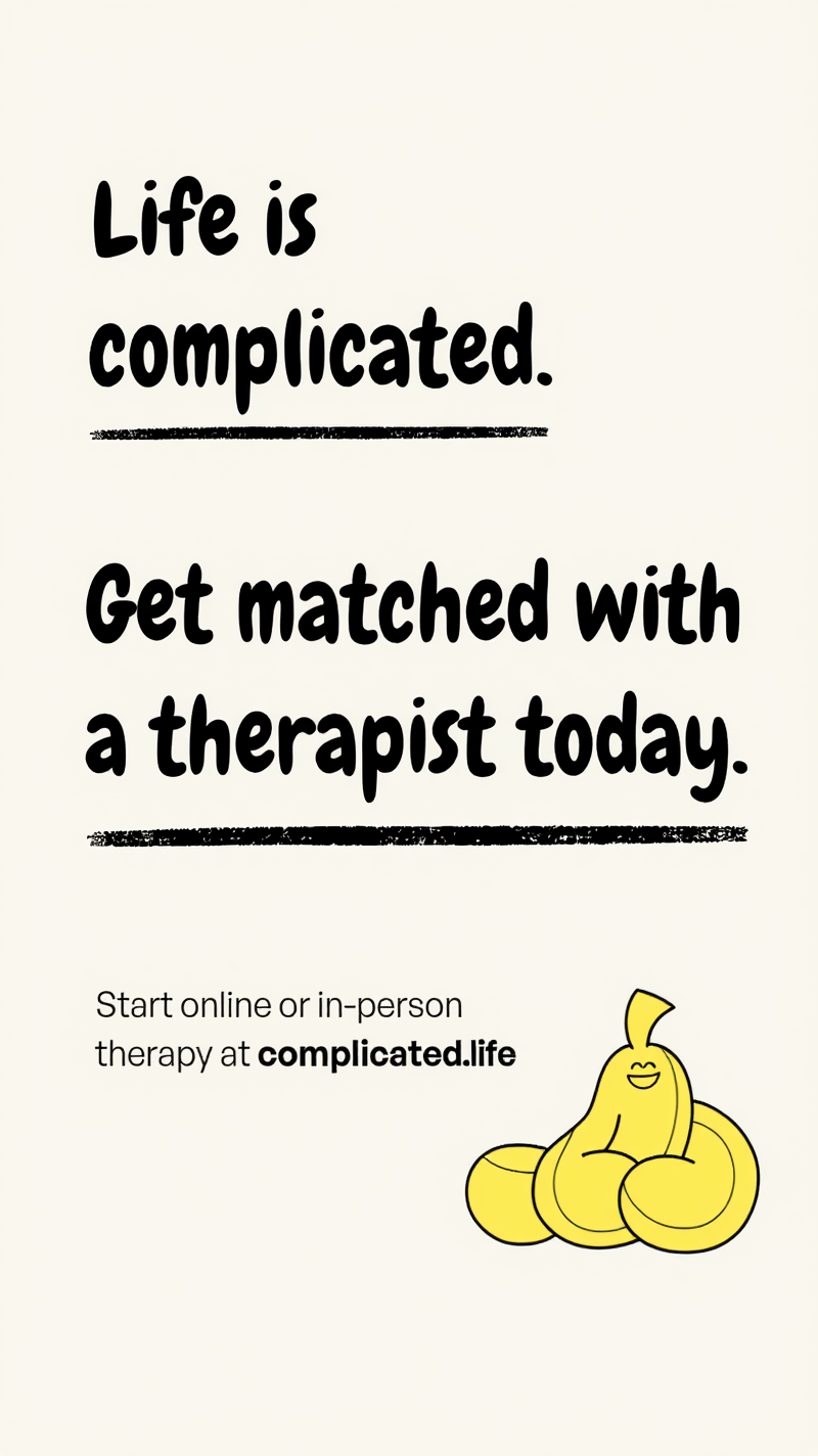 complicated.life Facebook ad