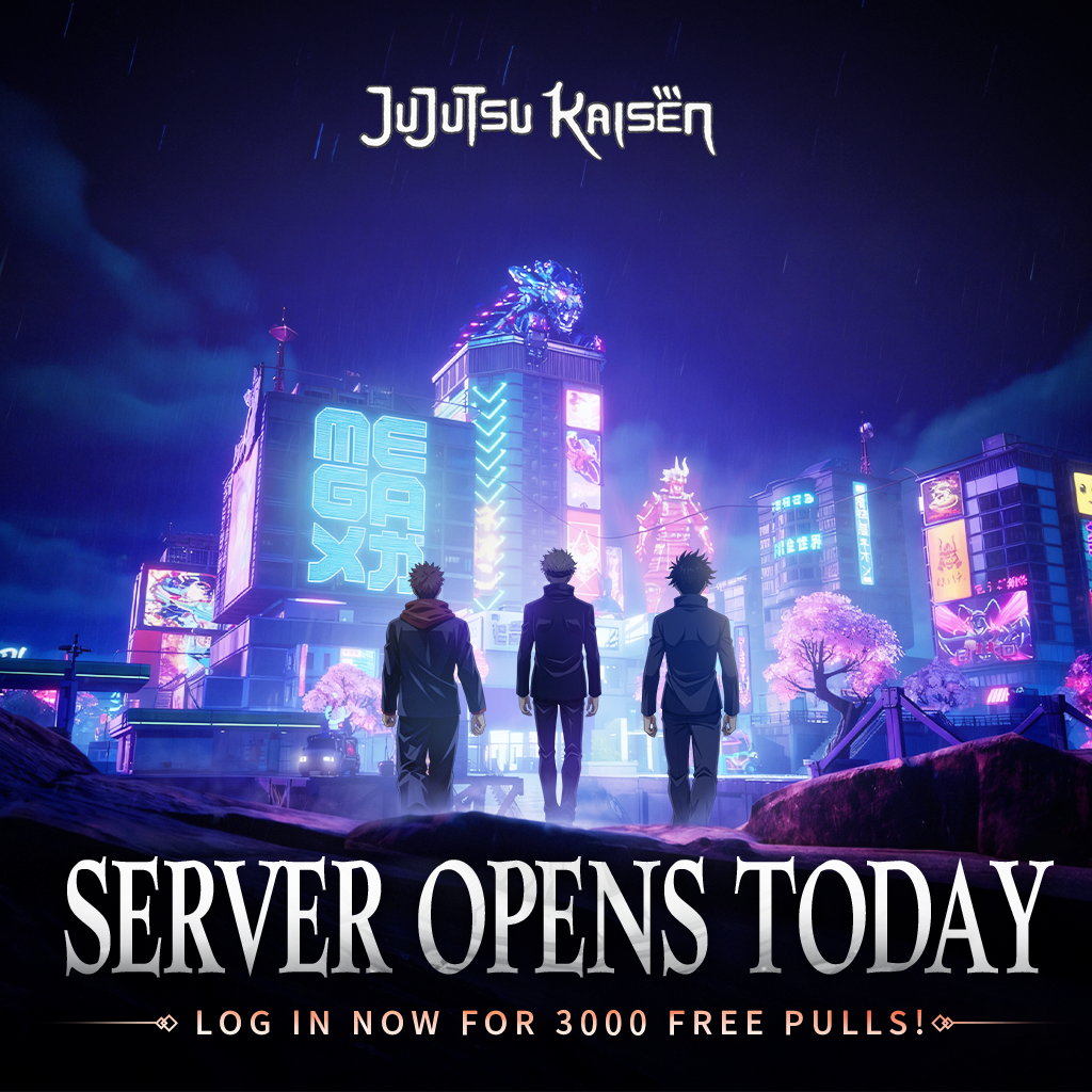 Jujutsu Moblie game Facebook ad: No gimmicks, real 3000 free pulls when you log in