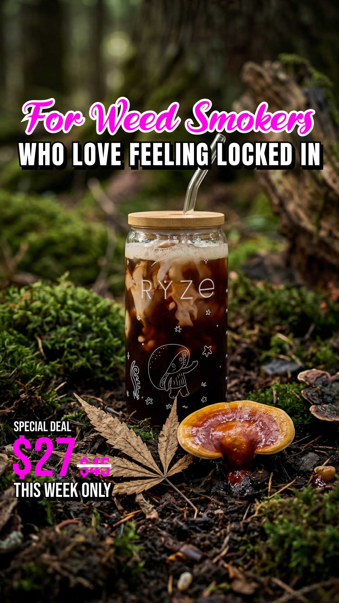 RYZE Superfoods Facebook ad