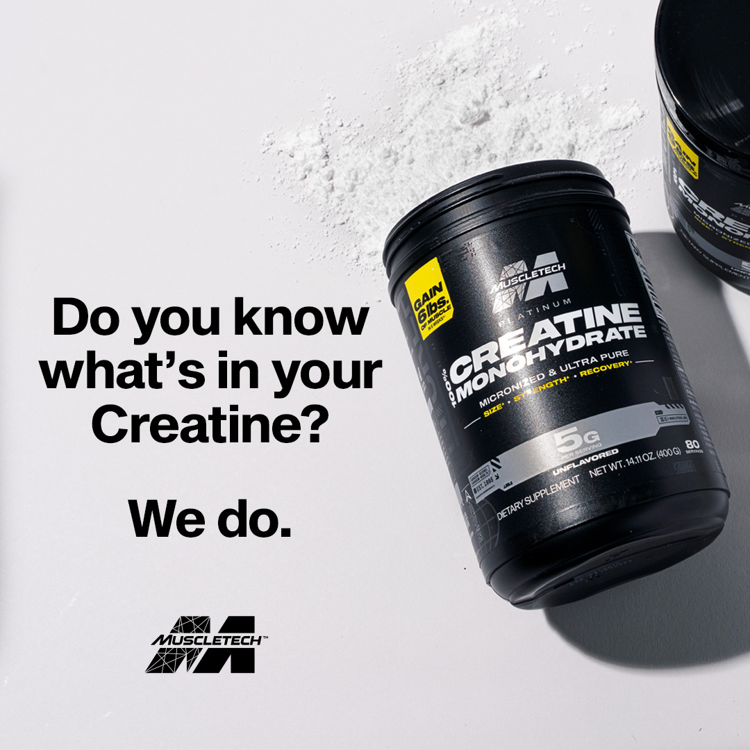 MuscleTech Facebook ad