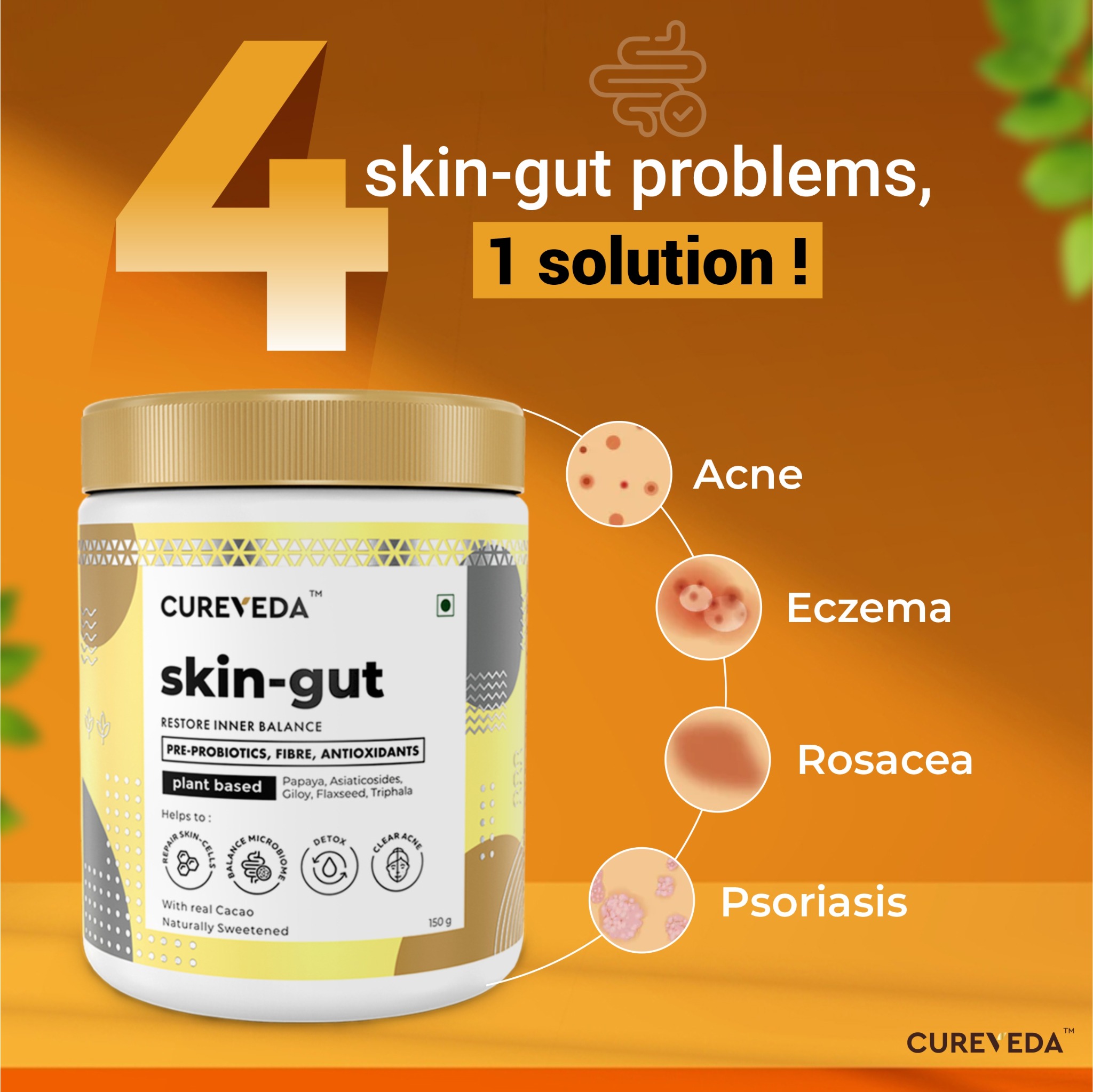 Cureveda Remedies Facebook ad