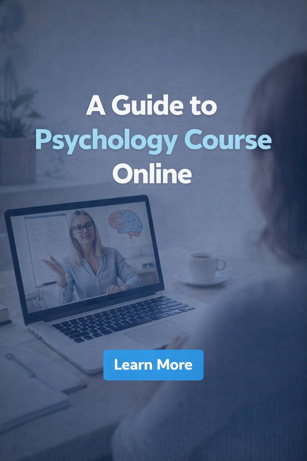Glamor Gaze Facebook ad: Learn More About Psychology Course Online