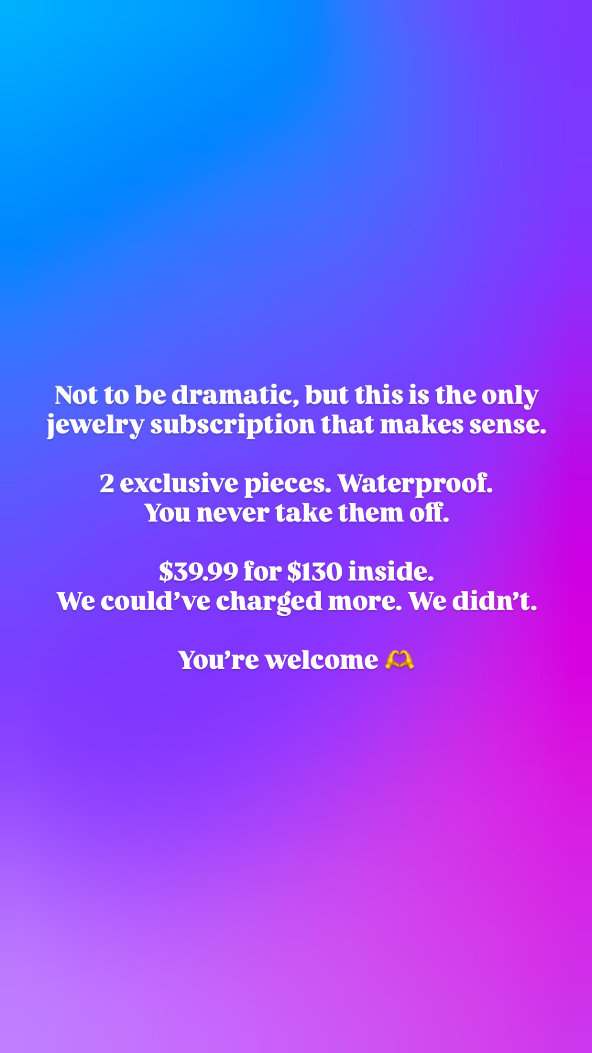 Atolea Jewelry Facebook ad