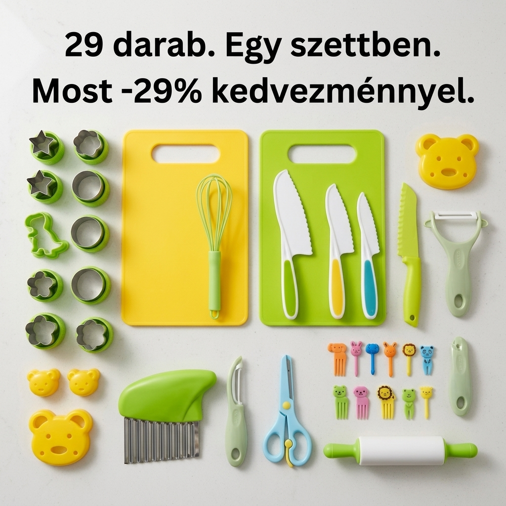 KidsTools Facebook ad: Montessori gyerekkés szett