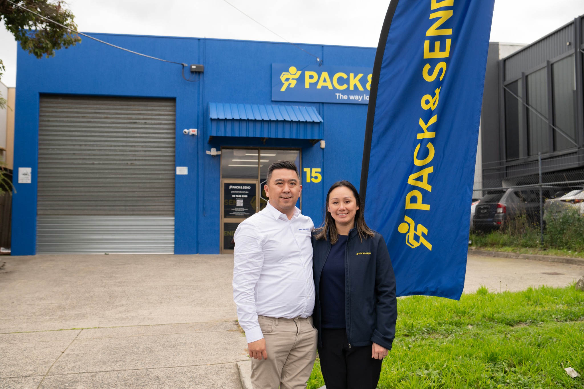 PACK & SEND Australia Facebook ad from May 25, 2026