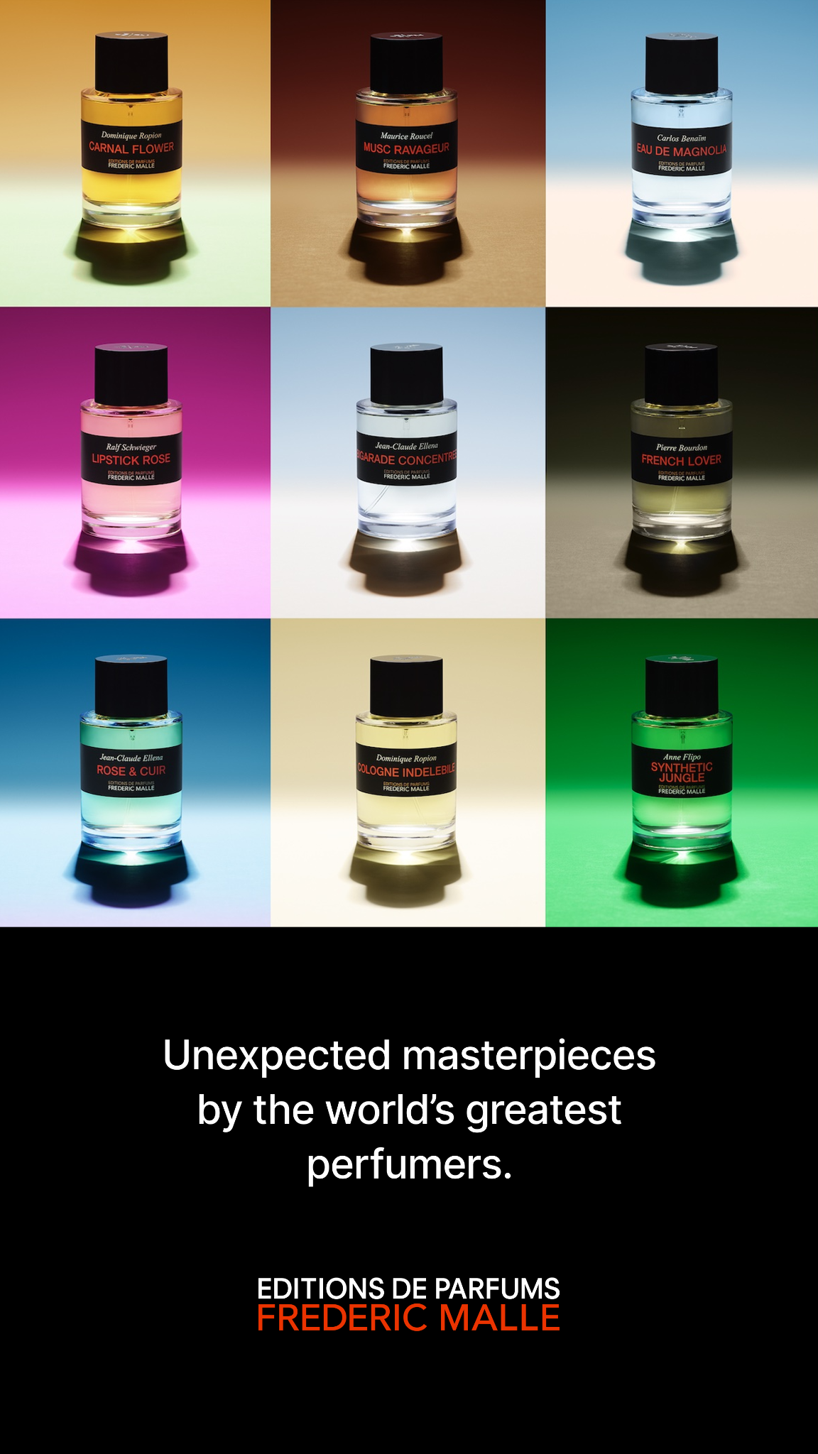 Editions de Parfums Frédéric Malle Facebook ad from Jul 2, 2026