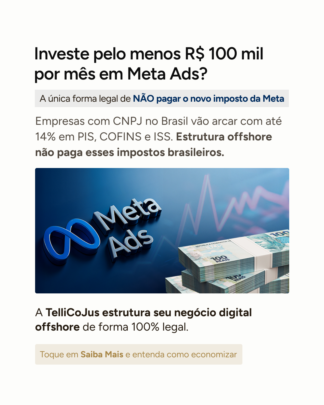 Tellicojus Facebook ad