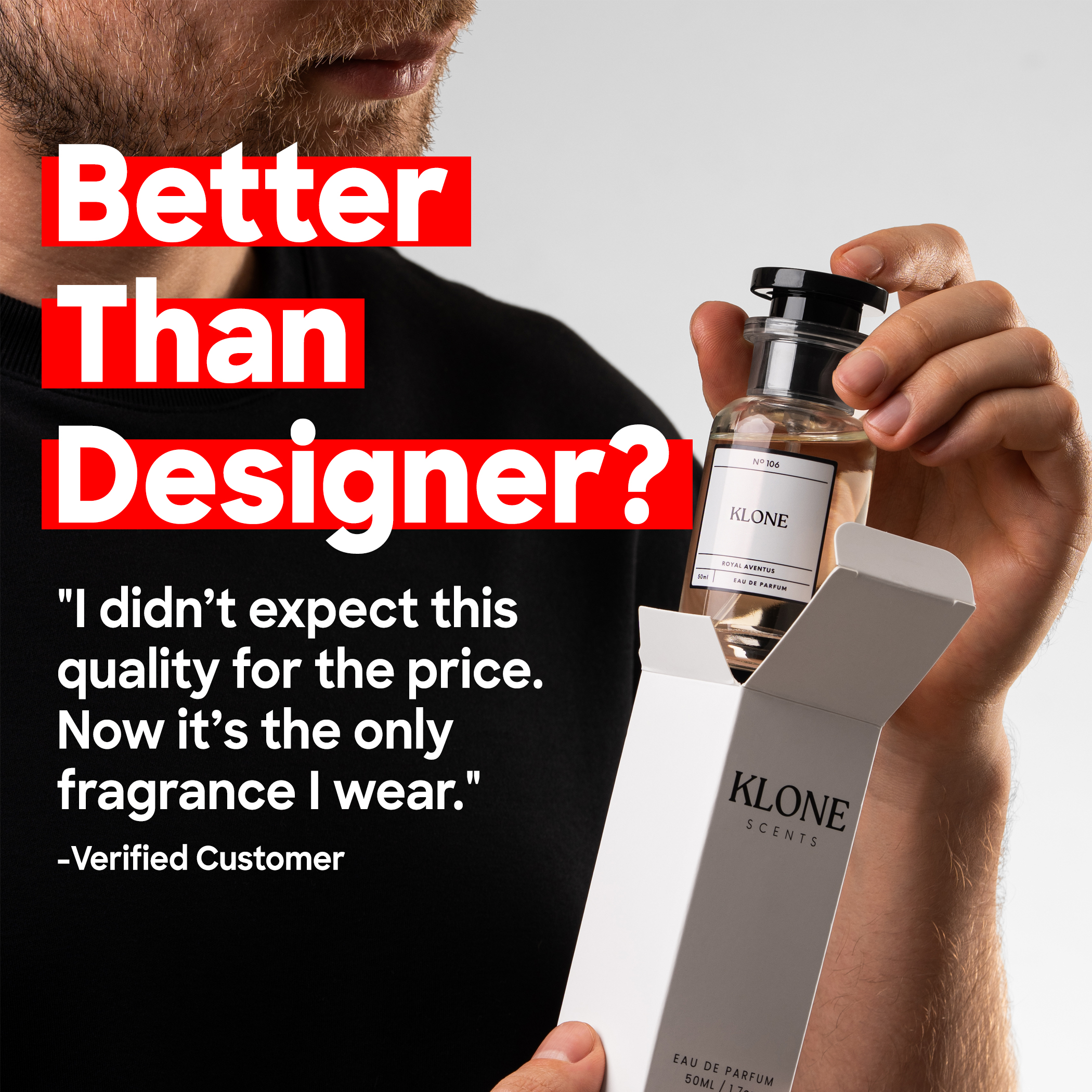 Klone Scents Facebook ad