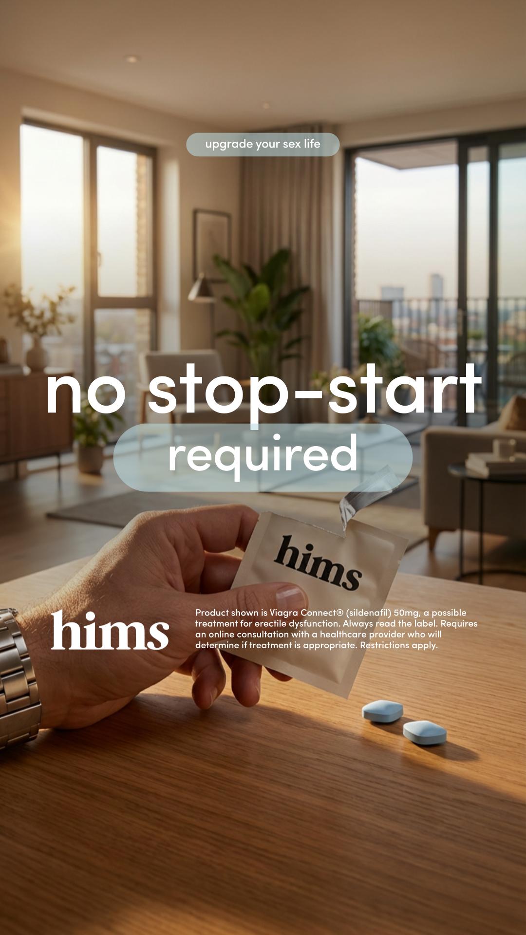 hims Facebook ad