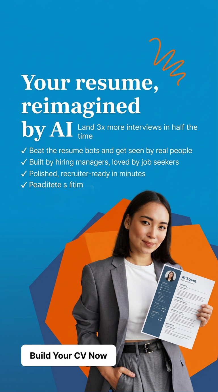 Elegant CV Facebook ad