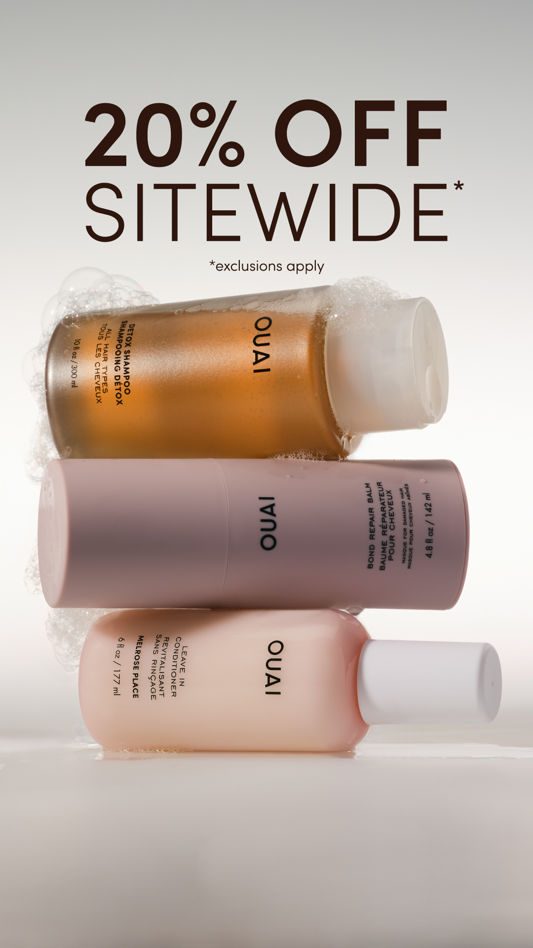 OUAI Facebook ad