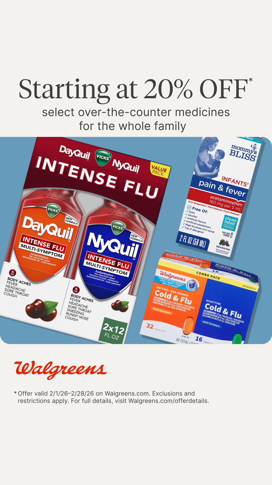 Walgreens Facebook ad