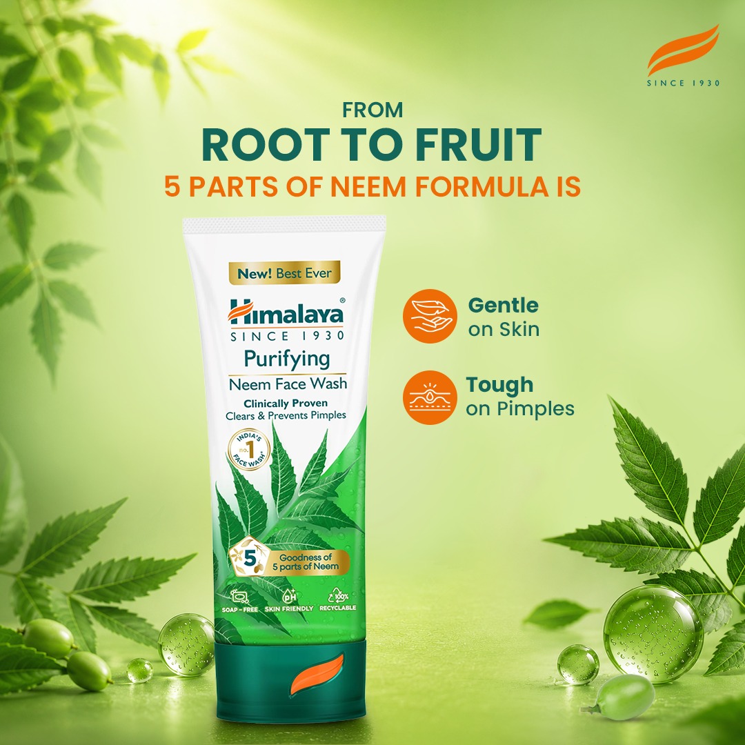 Himalaya Face Care Nepal Facebook ad: Rooted in nature.